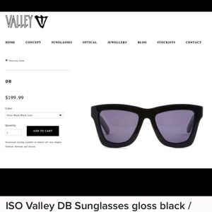 valley eyewear DB’s.